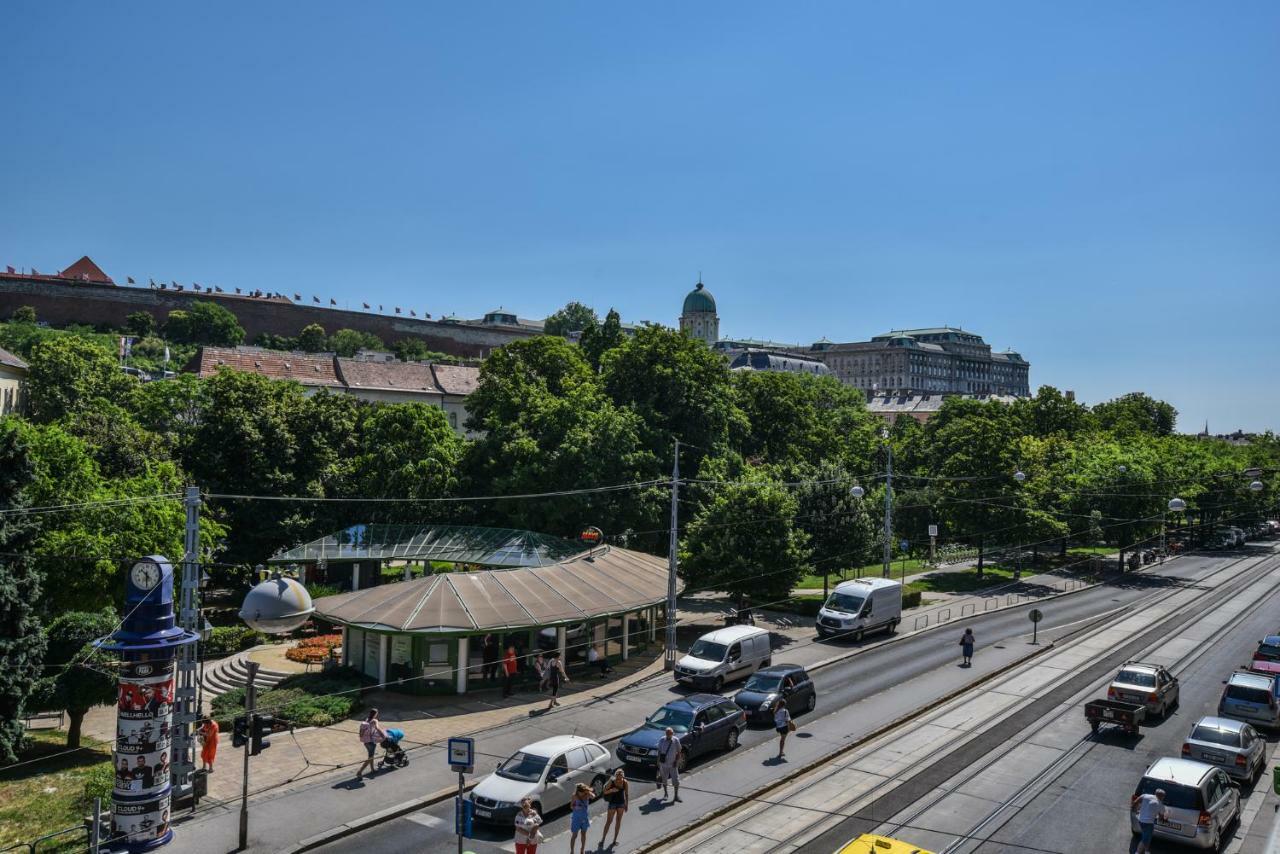 Castle Apartment With Panoramic Balcony Budapest Kültér fotó
